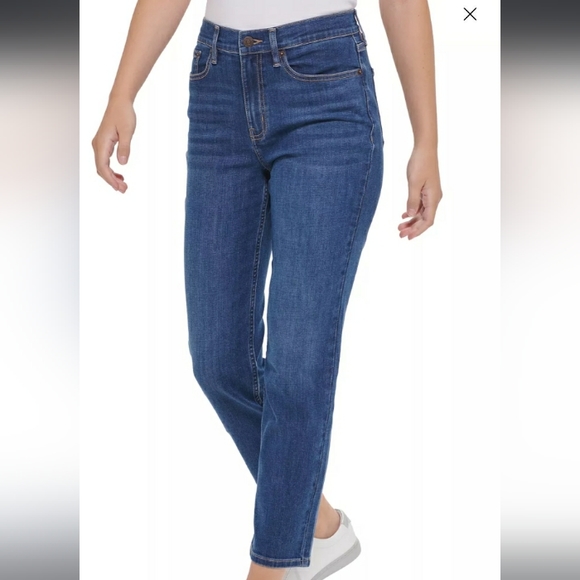 Calvin klein Hi Rise Slim Whisper Soft Repreve Jeans 👖 Sz-8/29 - Picture 5 of 14